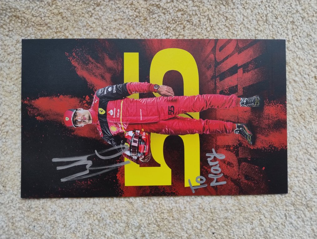 Ferrari - Sainz Carlos - 2024 - Fancard #3.2