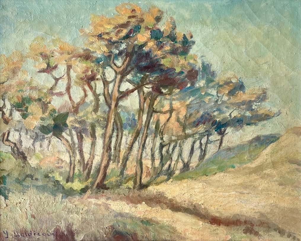 Yvonne Deldicque (1895-1977) - Paysage #1.0