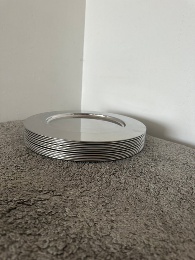 杯垫 (12) - 不锈钢 - enternum inox 18/10 #1.0