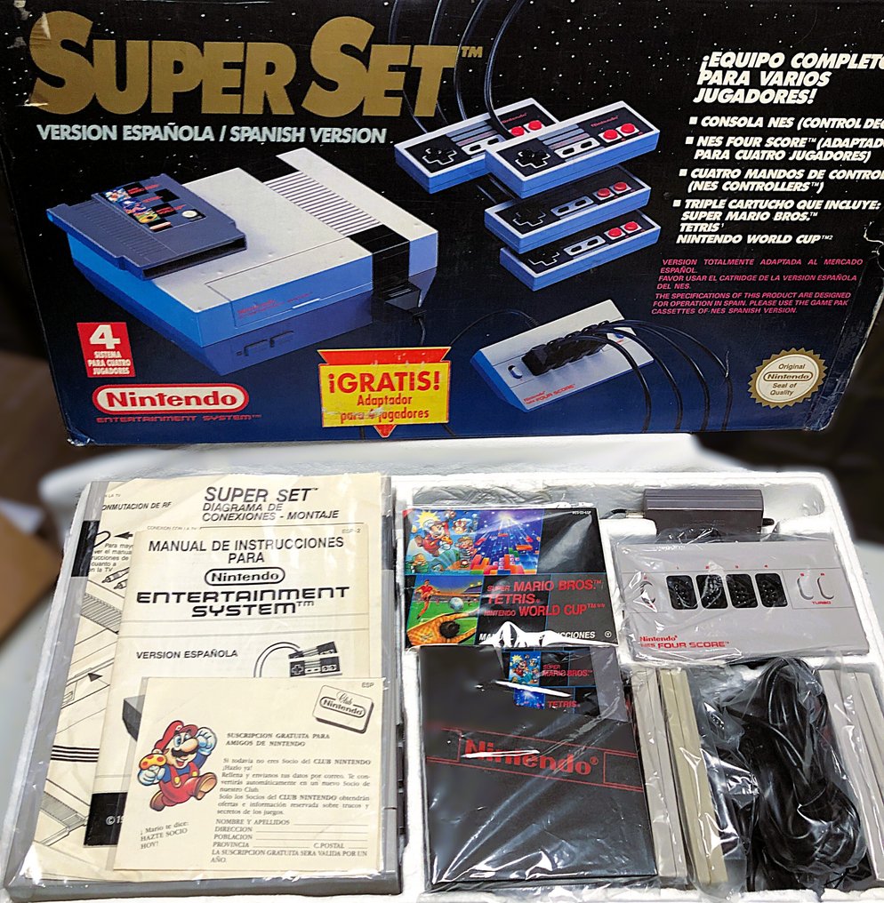 Nintendo - Nes - Rare Nintendo NES Super Set - Spanish Version - Video game console - In original box #4.3