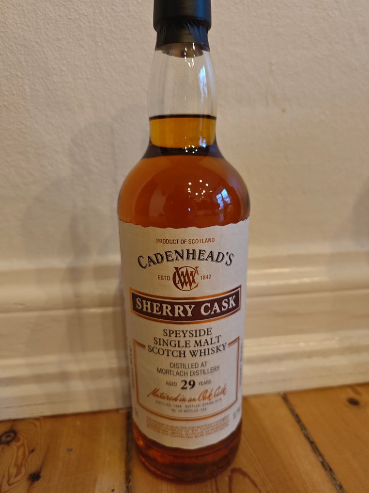 Mortlach 1988 29 years old Sherry Cask - Cadenhead's  - b. 2018  - 70cl #4.3