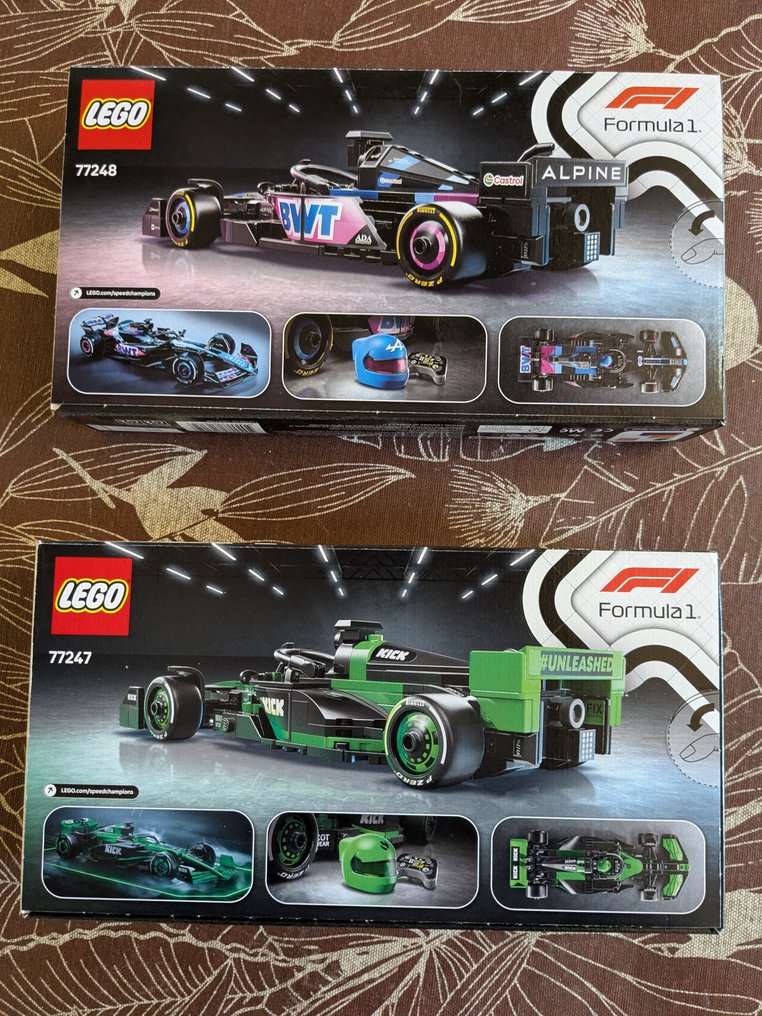 Lego Σετ - Speed Champions - BWT Alpine A524 (77248) / KICK Sauber C44 (77247) #1.0
