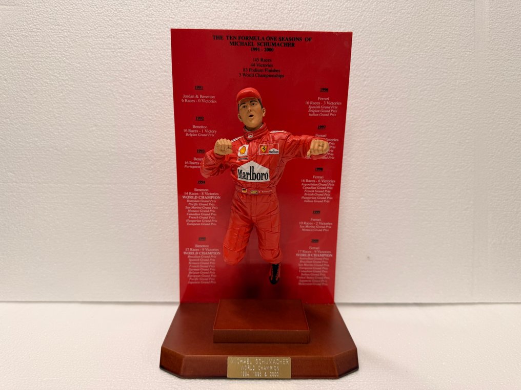 麦克·舒马赫 - 耐力 - 迈克尔·舒马赫 – 世界冠军雕像 – 法拉利时代 – 1991–2000  #1.0