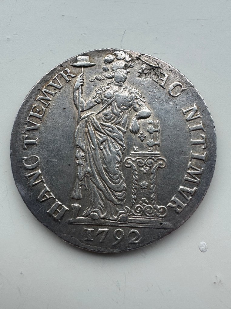 荷兰， 荷兰省 3 Gulden (Generaliteits) 1792 #1.0