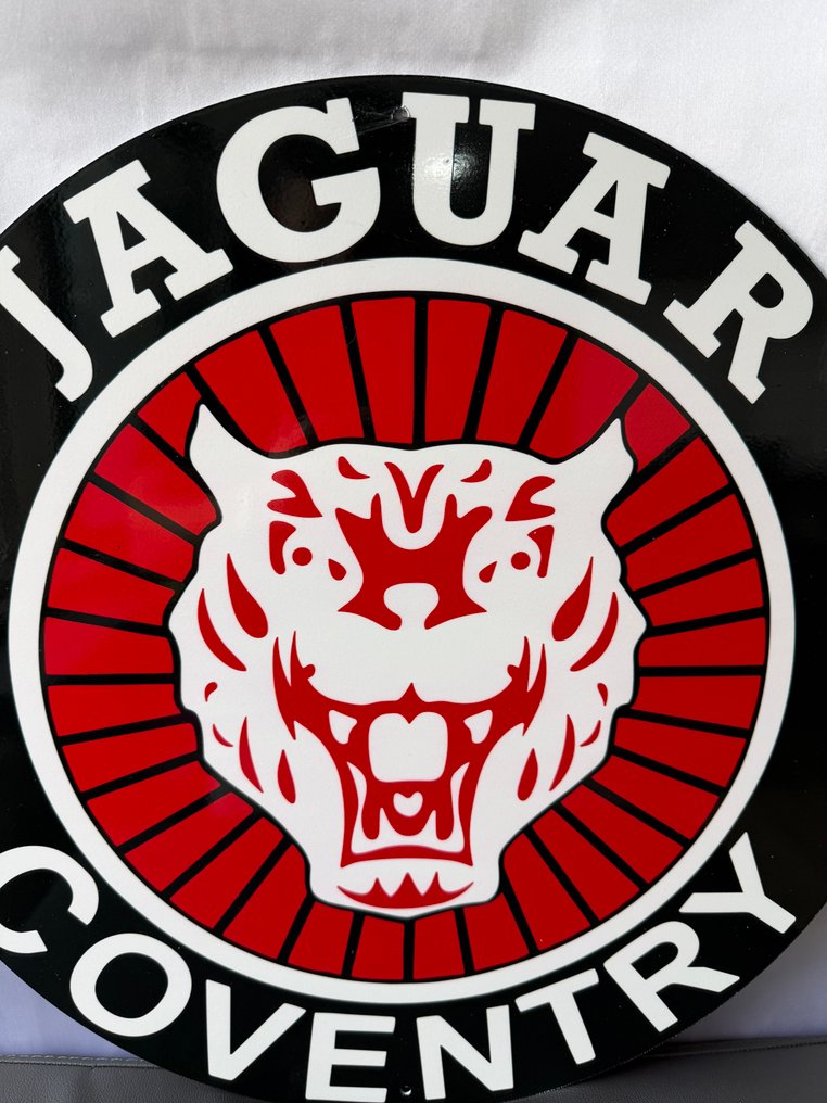 Sign - Jaguar - Jaguar Coventry - Garage & Man Cave Sign - XL 500 mm #4.3