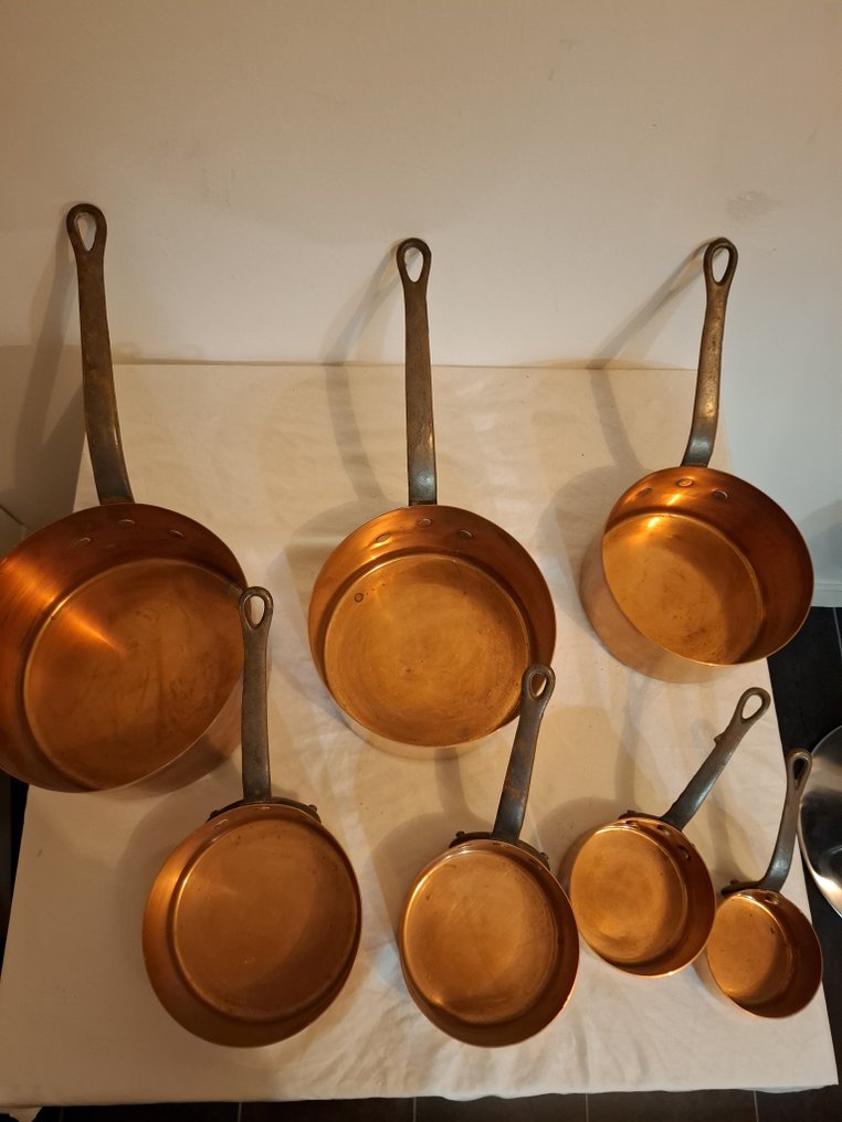 烹饪锅套装 (7) - 铜, 铁 #4.3