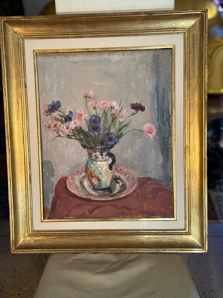 Donato Frisia (1883-1953) - Garofani #1.0