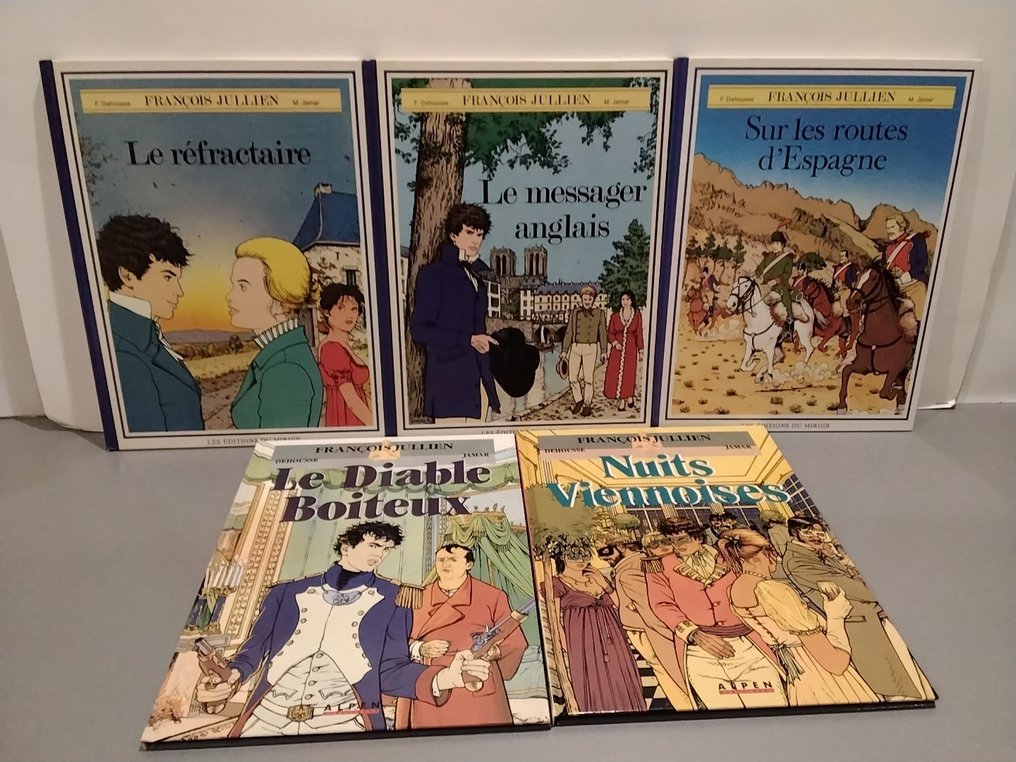 François Jullien / Le Château d’Ichor / La Dernière auberge / Cargo - 10x C - EO/Ré - 10 Album - 1982/1991 #2.1