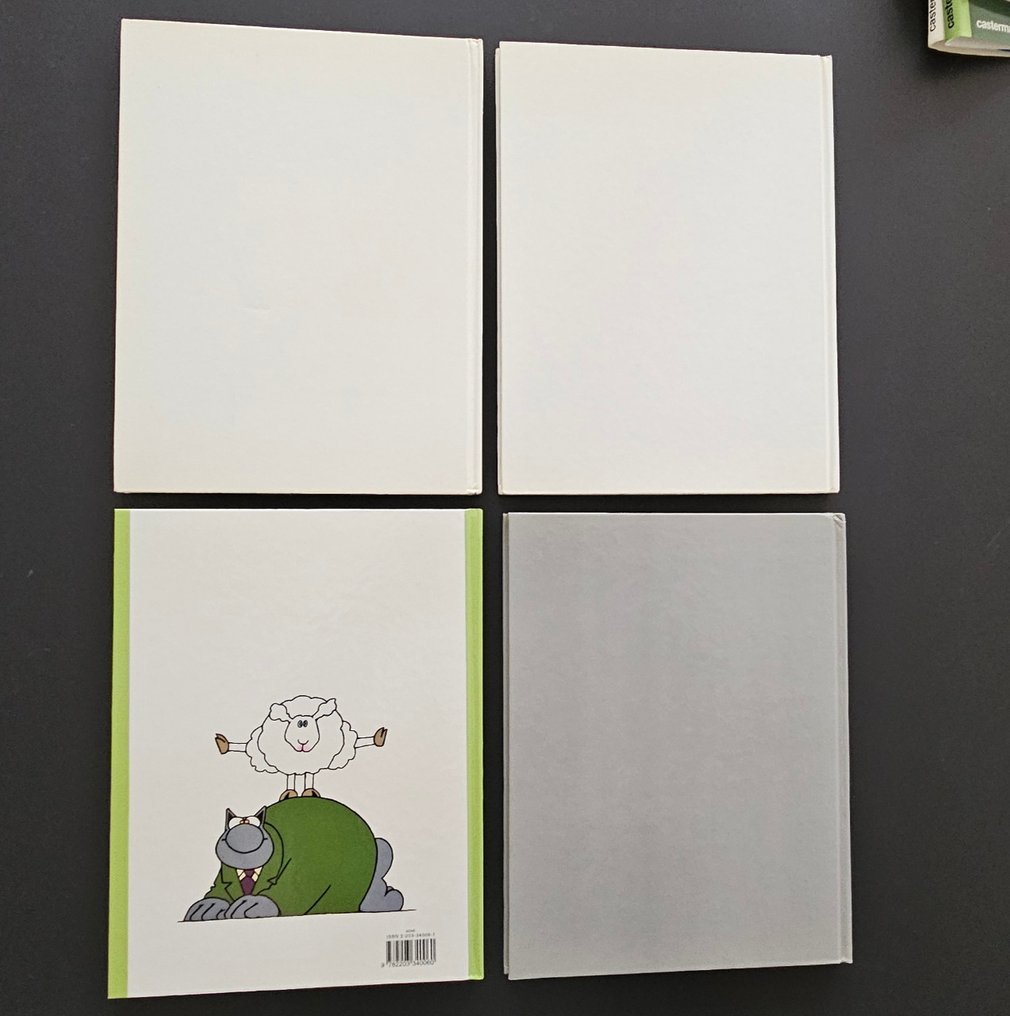 Le Chat T1 + T2 + T4 + T5 - 4x C + 4x jaquette - 4 Album - Πρώτη έκδοση - 1986/1993 #3.2