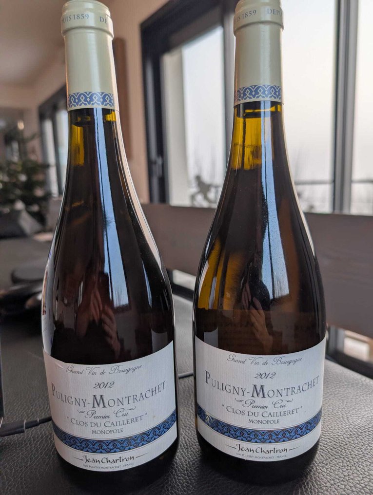 2012 Jean Chartron "Clos du Cailleret" Monopole - Puligny Montrachet 1er Cru - 2 Bottles (0.75L) #1.0