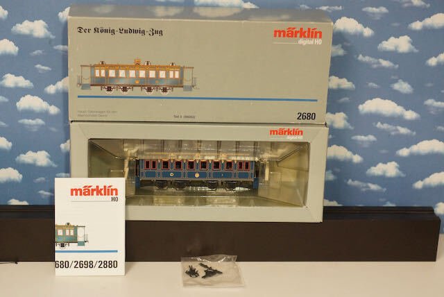 Märklin H0 - 2680 - Comboio individual (1) - Vagão de salão König-Ludwig, Parte 3 (89262) - K.Bay.Sts.B #1.0