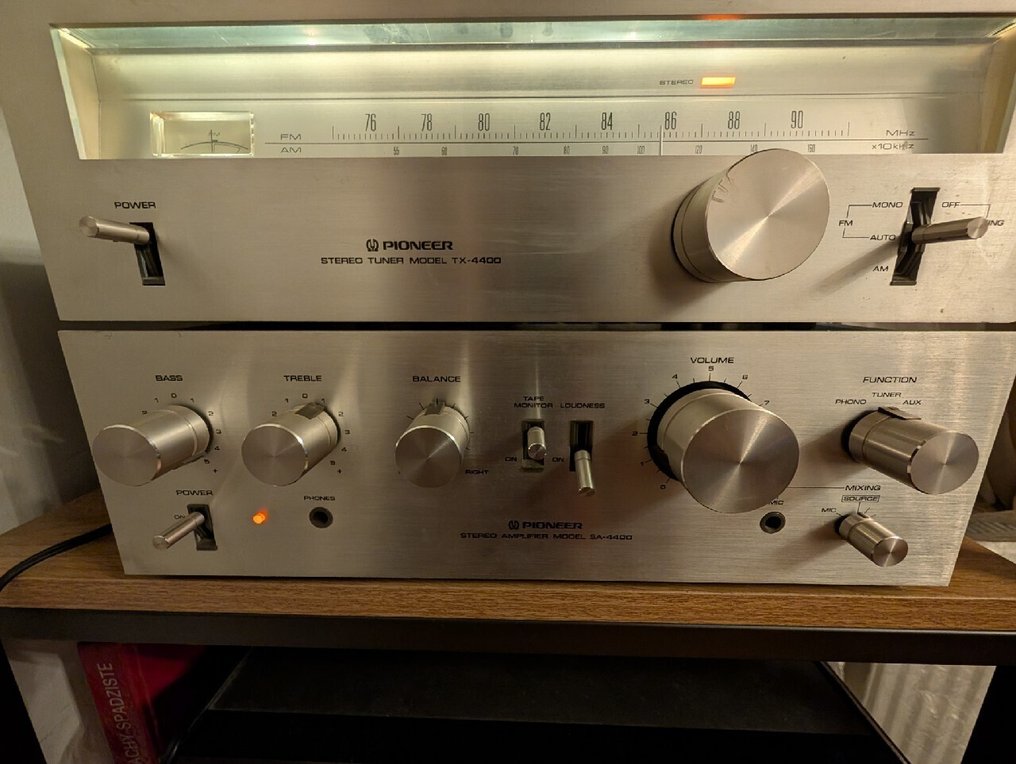 Pioneer - SA-4400 & TX-4400 - Tuner and Solid state integrated amplifier - Multiple models #1.0