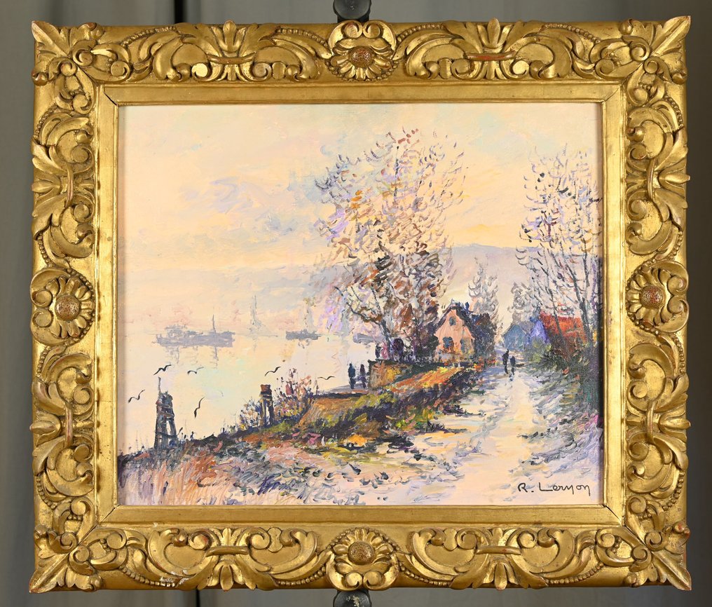 René-Jacque Lernon (1921 - 1998) - Les bords de Seine #1.0