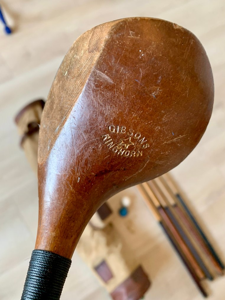 Antikes Hickory-Golfset  #4.3