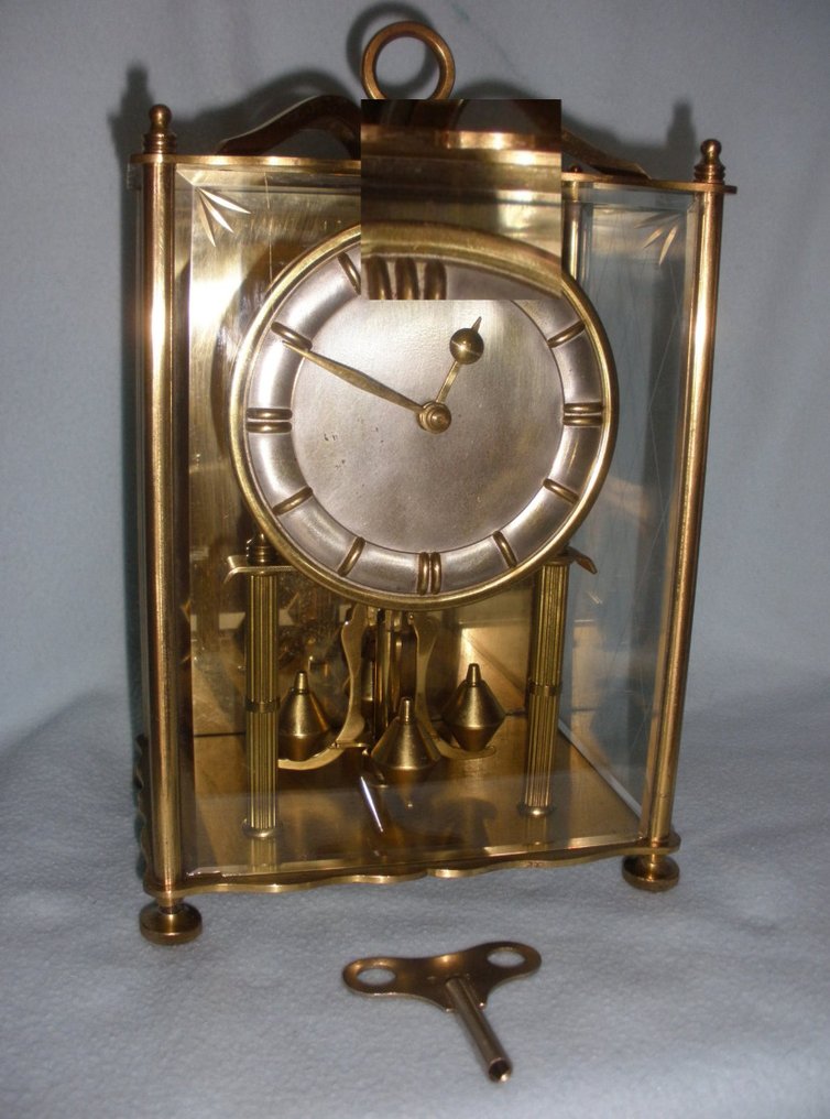 周年纪念时钟 - Koma -   黄铜色, 钢, 玻璃 - 1950-1960 #2.1