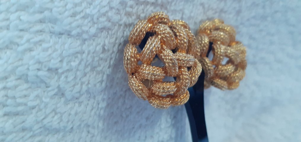 Monet - Plaqué or - Boucles d'oreilles #3.2