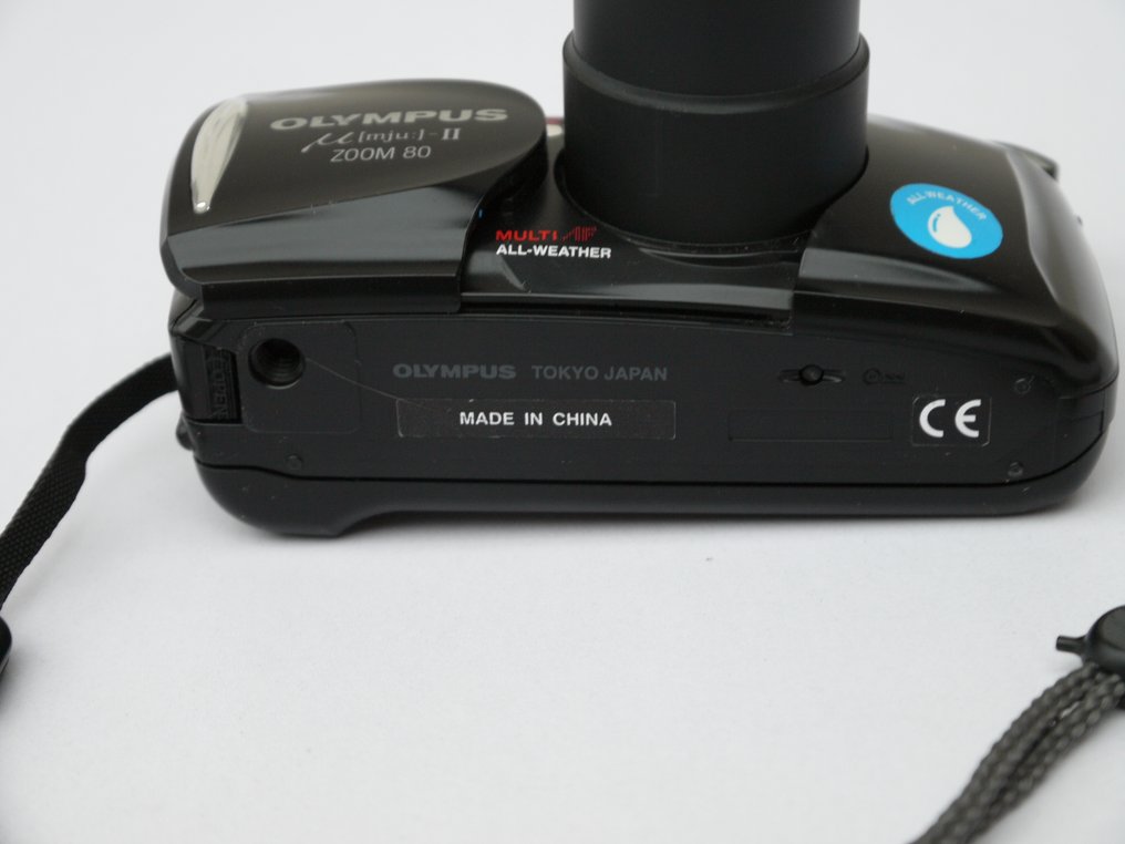 Olympus Mju II Zoom 80 black | Analoge camera #4.3