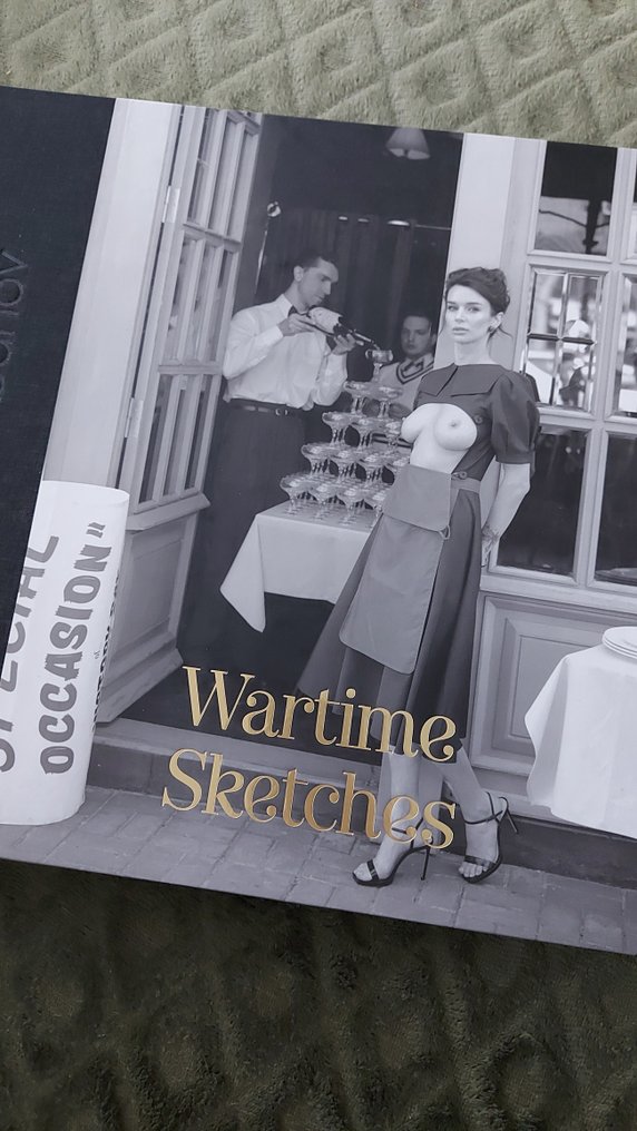 Signed;  Ruslan Lobanov - Wartime Sketches / Limited [009/530] - 2023 #2.1