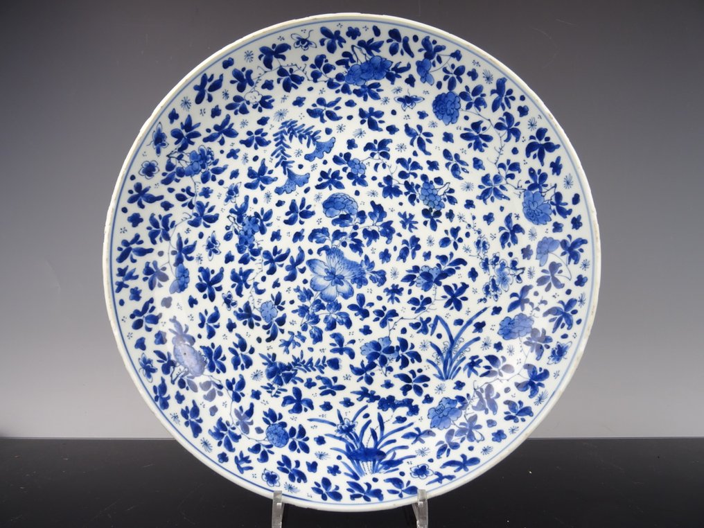 碟 - 瓷器 - 康熙品牌和时期 #1.0