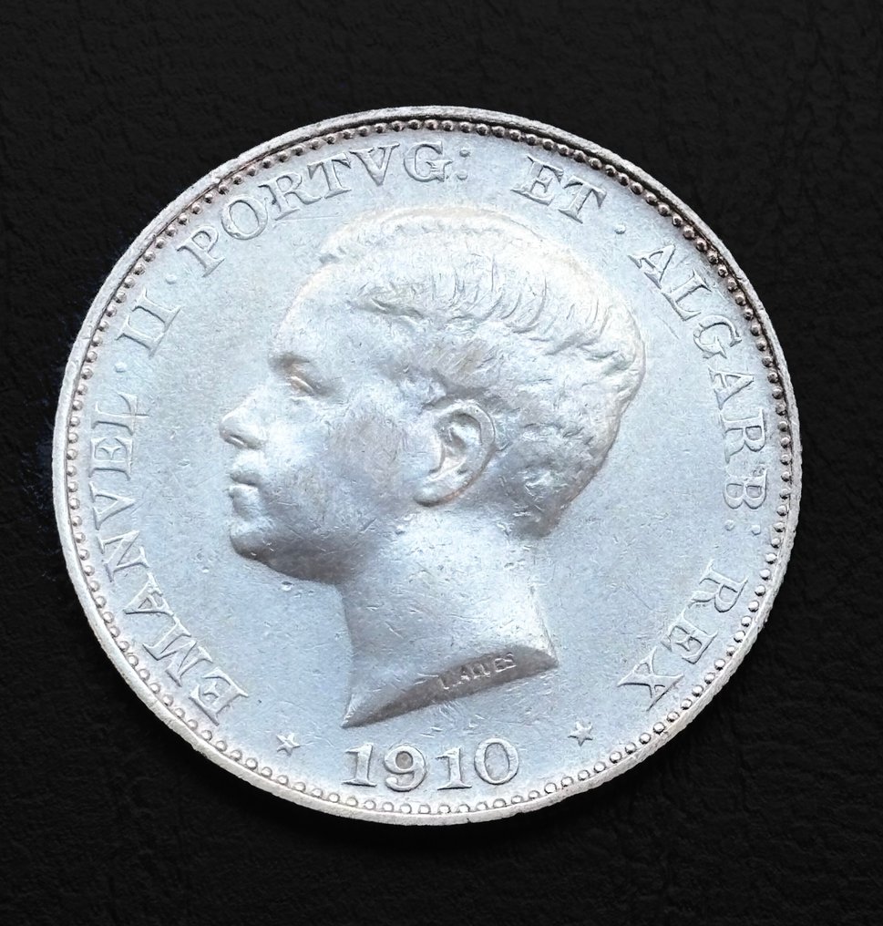 Πορτογαλία. D. Manuel II (1908-1910). 500 Reis 1910 Marquês de Pombal (χωρίς τιμή ασφαλείας) #1.0