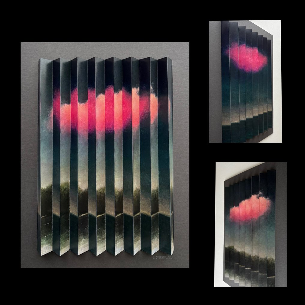 Sylvie Overheul - Two pink clouds in One (Harmonica 3D) #1.0