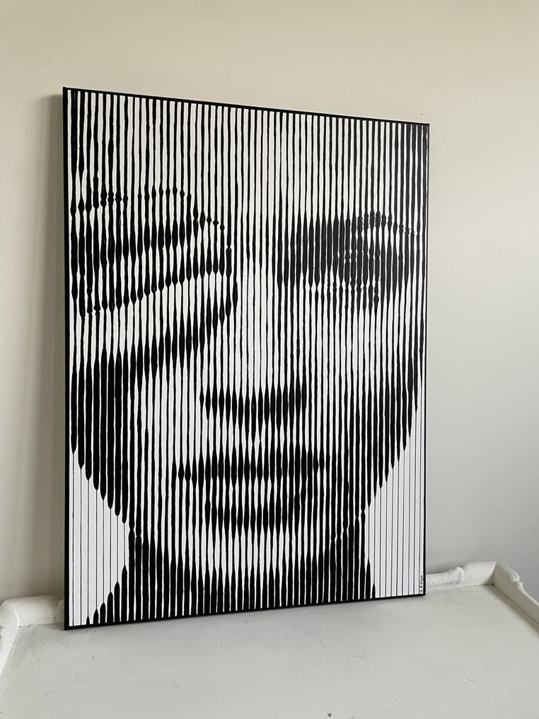 Gerke Rienks - Kate Moss, Handpainted #2.1