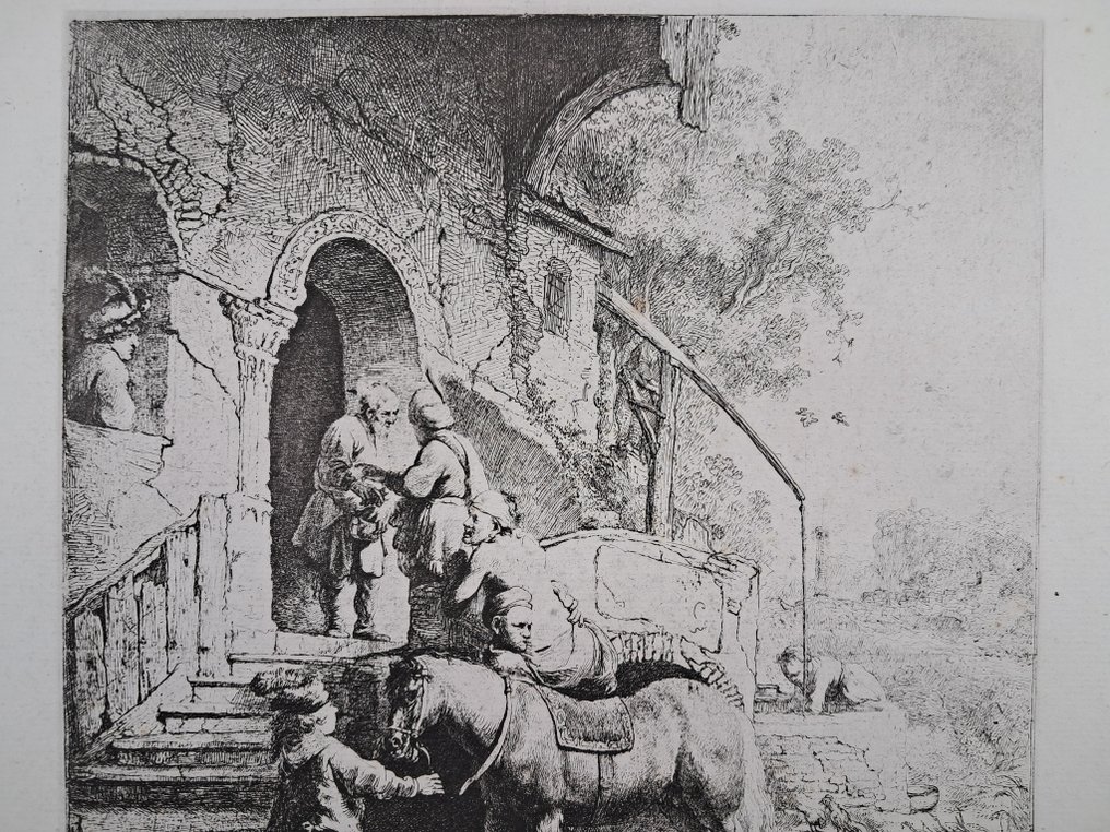 Rembrandt Harmensz van Rijn (1606-1669), after - Il Buon Samaritano #2.1