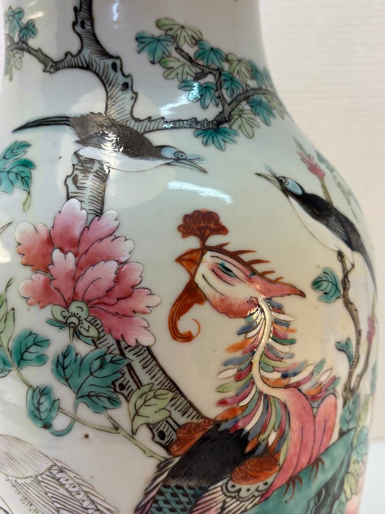 Βάζο - Πορσελάνη - Κίνα - Qing Dynasty (1644-1911) (χωρίς τιμή ασφαλείας) #1.0