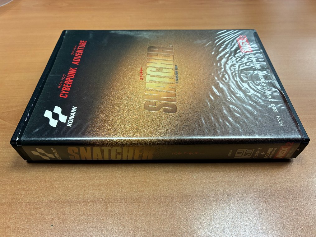 MSX - MSX2 - Snatcher – Konami – MSX2 – Cyberpunk Classic by Hideo Kojima – Original Japanese Release - Videogame - In originele verpakking #3.2