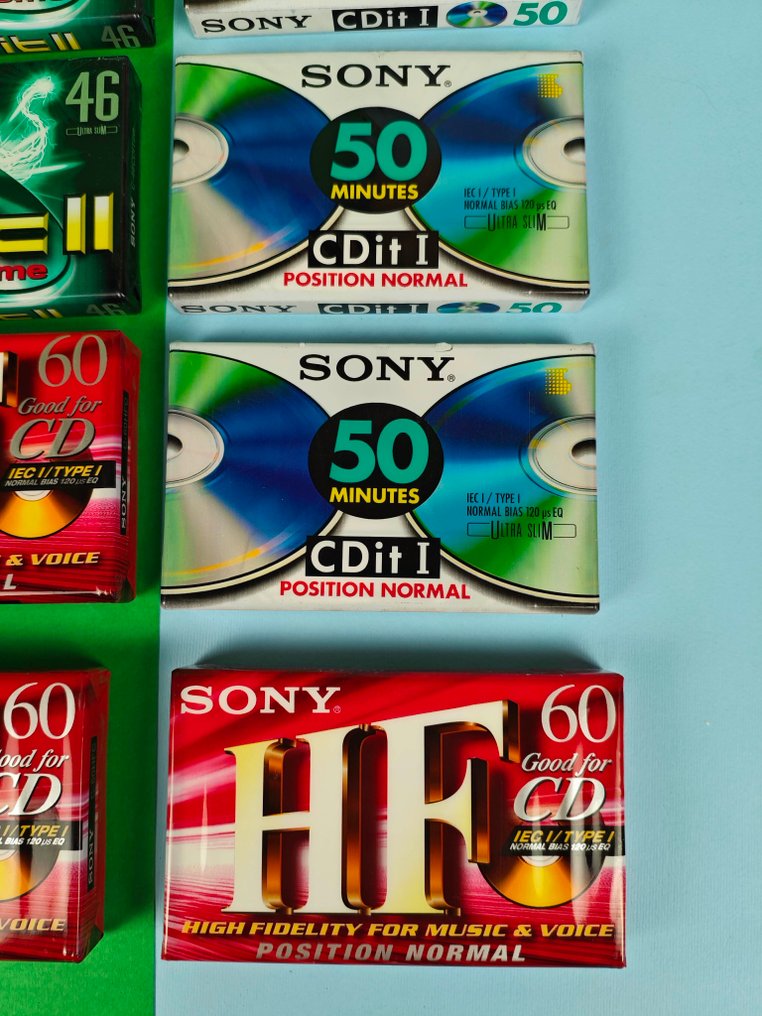 Sony - CDit II - CDit I - HF 空白录音带 #1.0