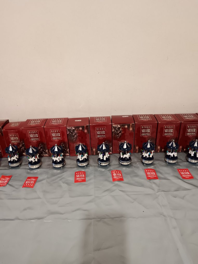 Joulukoristeet Bagutta argenti Giostra (12) - Hopeoitu #1.0