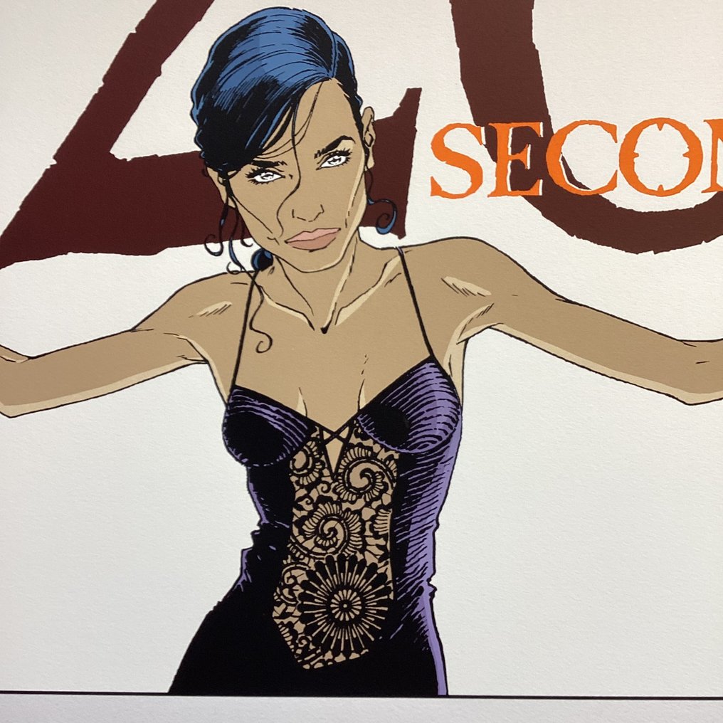 Philippe Francq - 1 Silkscreen - Largo Winch - 20 secondes #3.2