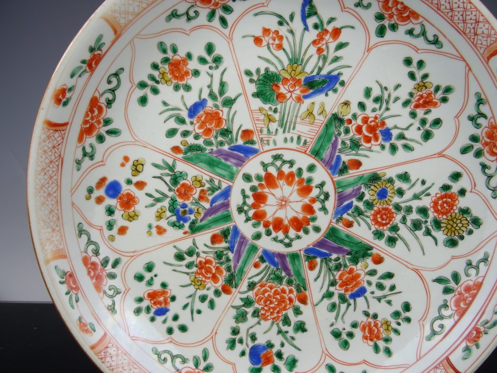 盘子 - 瓷 - 康熙 1662-1722 #4.3