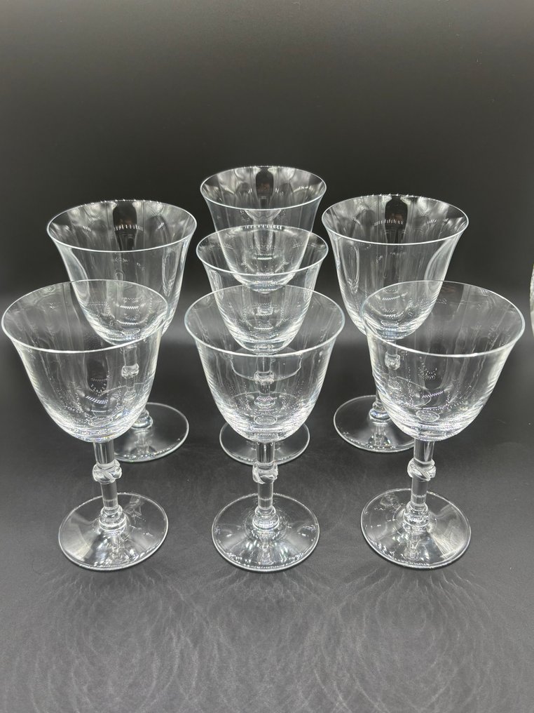 Lalique - Marc Lalique - Drinking glass (7) - beaugency - Crystal #1.0