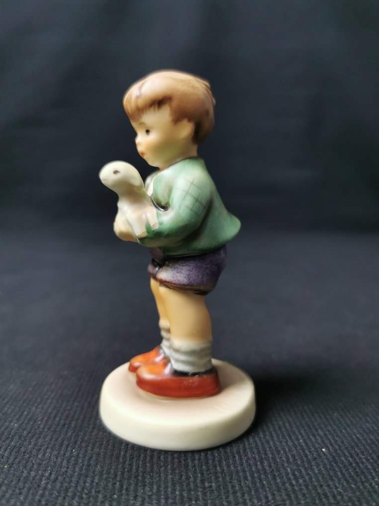 Statuette, Vintage Hummel Goebel - Statuetta "I'll protect him sai inicht bang" #1987 - Al 10cm - TMK6 - 10 cm - Porcelain #1.0