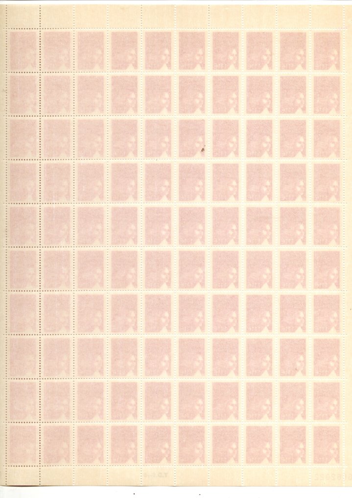 France 2003 - Complete sheet of No. 3574 Marianne de Luquet €1.11 lilac - yvert & tellier N° 3574 #1.0