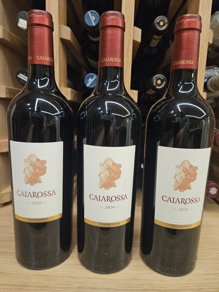 2020 Caiarossa - Τοσκάνη IGT - 3 Î¦Î¹Î¬Î»Î· (0,75L) #1.0