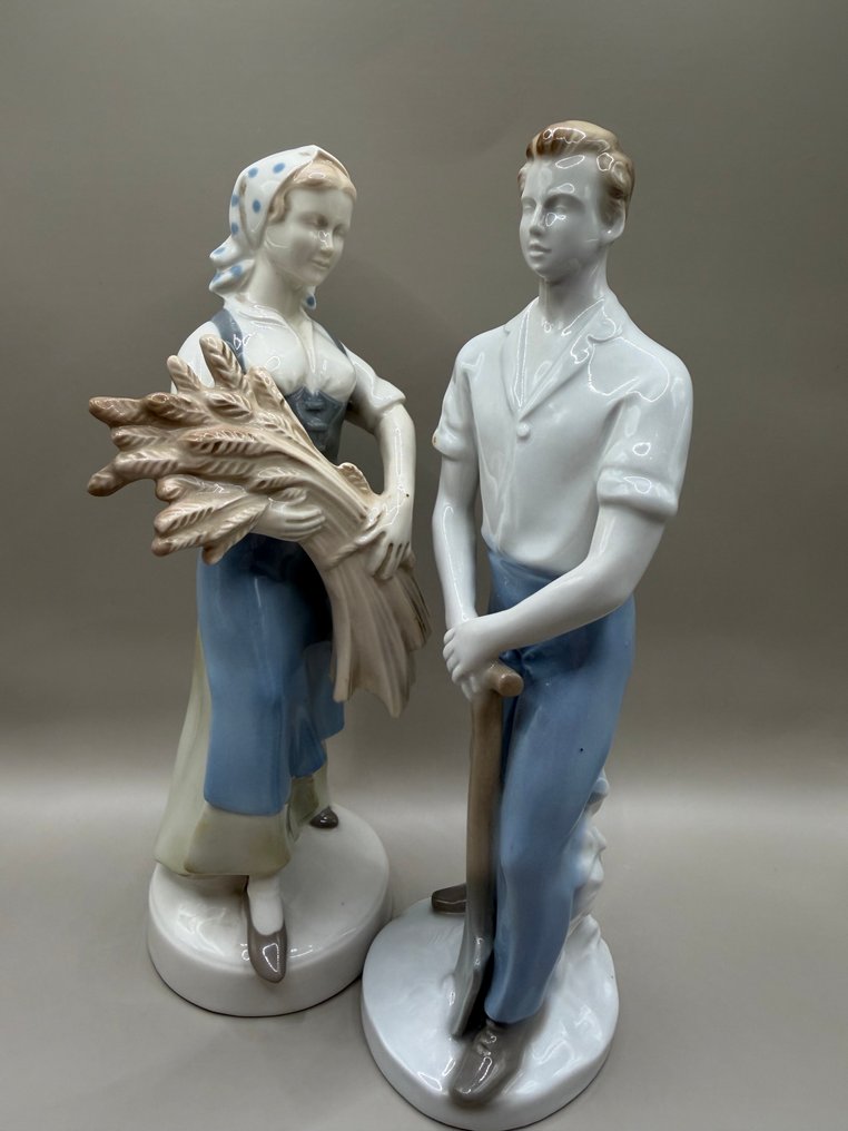 Carl Scheidig - 雕像 - 25 cm - 瓷器 #4.3