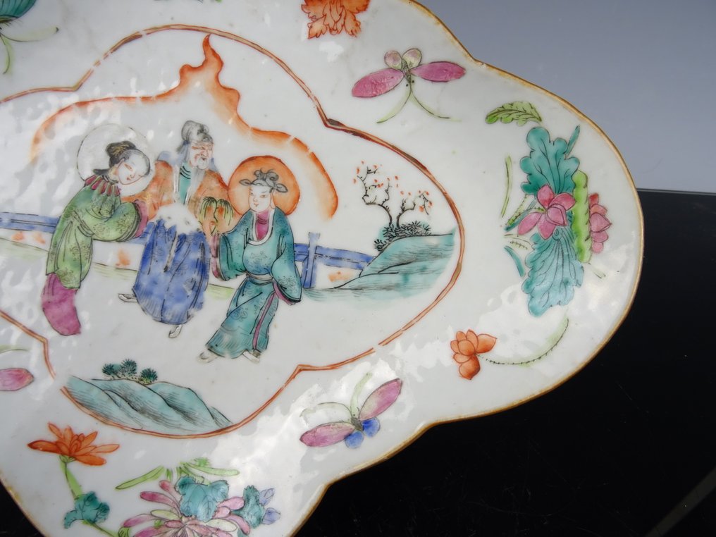 Piatto da portata - Porcellana - Dinastia Qing 1644-1911 #4.3