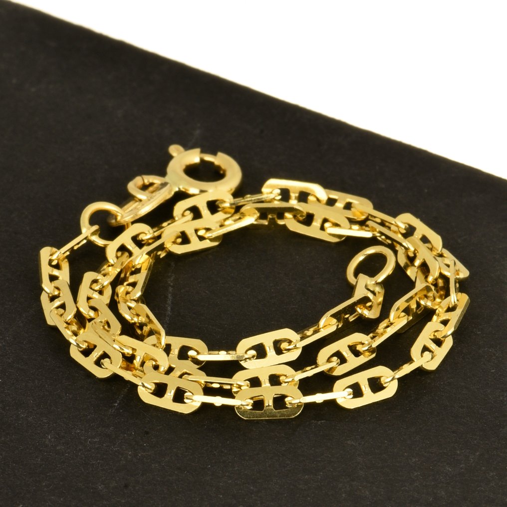 Senza prezzo di riserva - Bracciale a catenina - 18 carati Oro giallo #2.1