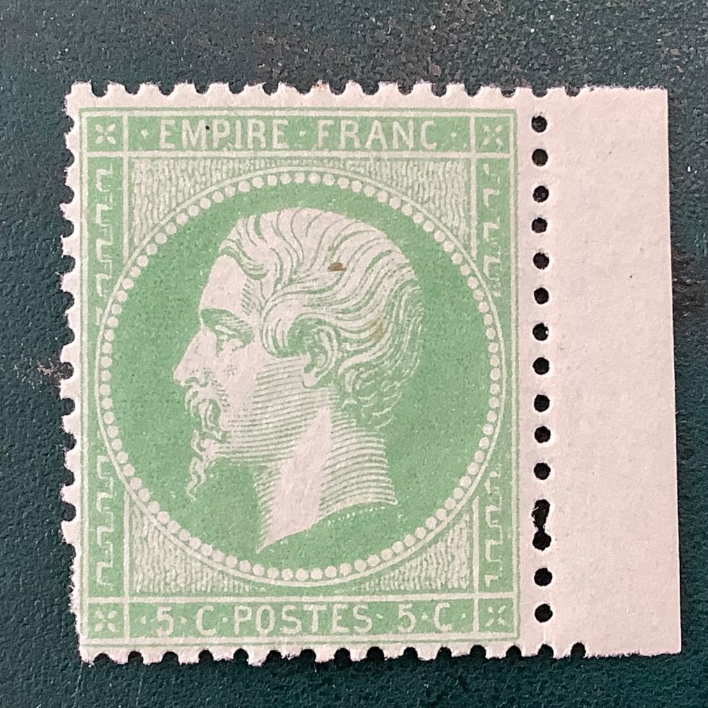 法國 1862 - 5美分拿破仑帝国 - MNH - Yvert 20 #1.0