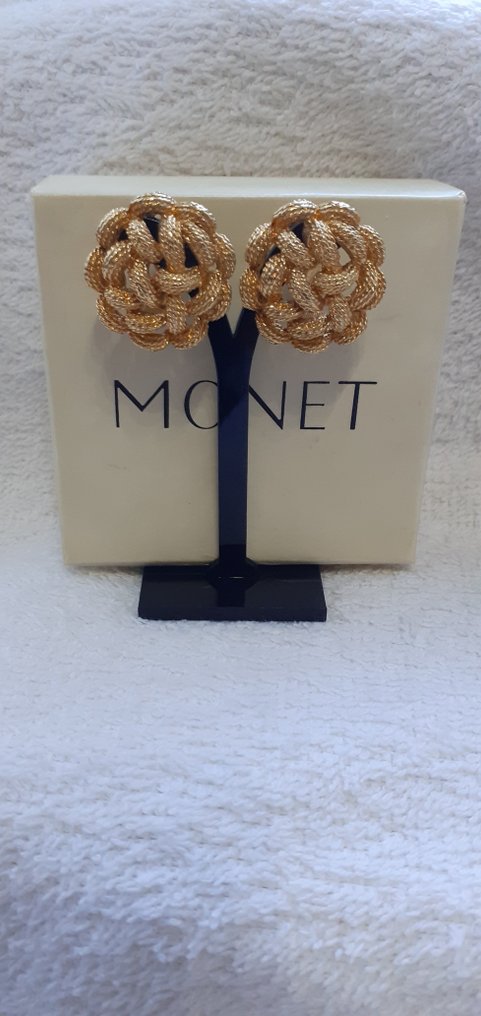 Monet - Plaqué or - Boucles d'oreilles #1.0
