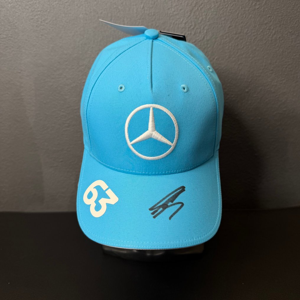 Mercedes - Formula – 1 - George Russell signed - 2024 - Baseballsapka #1.0