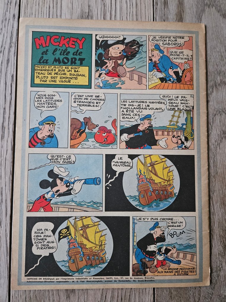 Mickey Magazine - Année 1950 complète - 12 Comic - Μοναδικό αντίγραφο #4.3