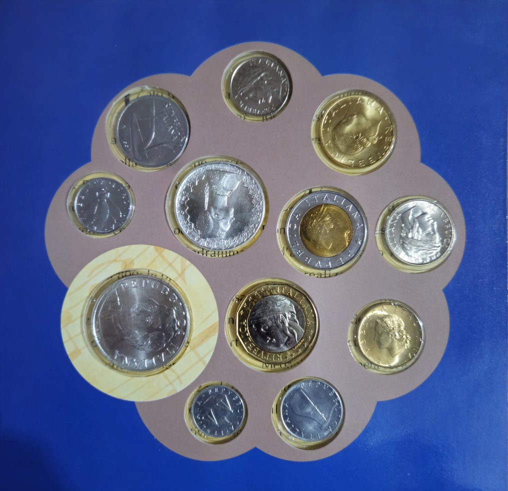 Olaszország, Köztársaság Divisionale 12 Valori 1997 - Doninzetti-  (Nincs minimálár) #1.0