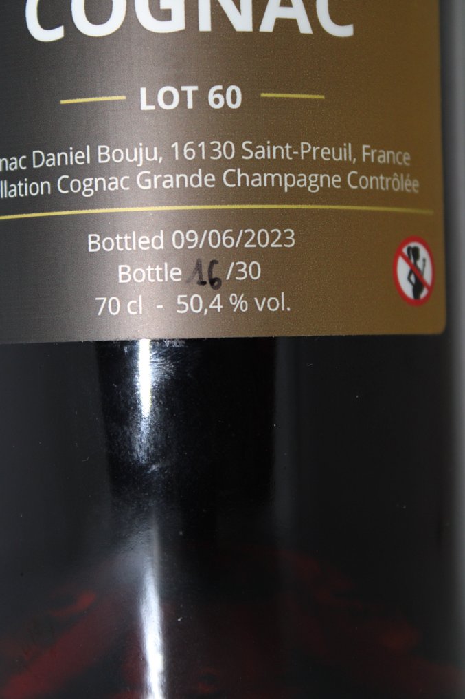Daniel Bouju - Lot 60 pour les amis Geert Lagast & Raf de Ruysscher   - b. 2023  - 70 cl #2.1