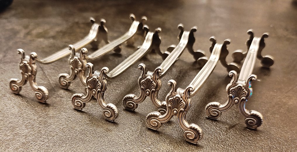 Christofle - stile Luigi XVI - Suport cuțit (6) - Placat cu argint #3.2