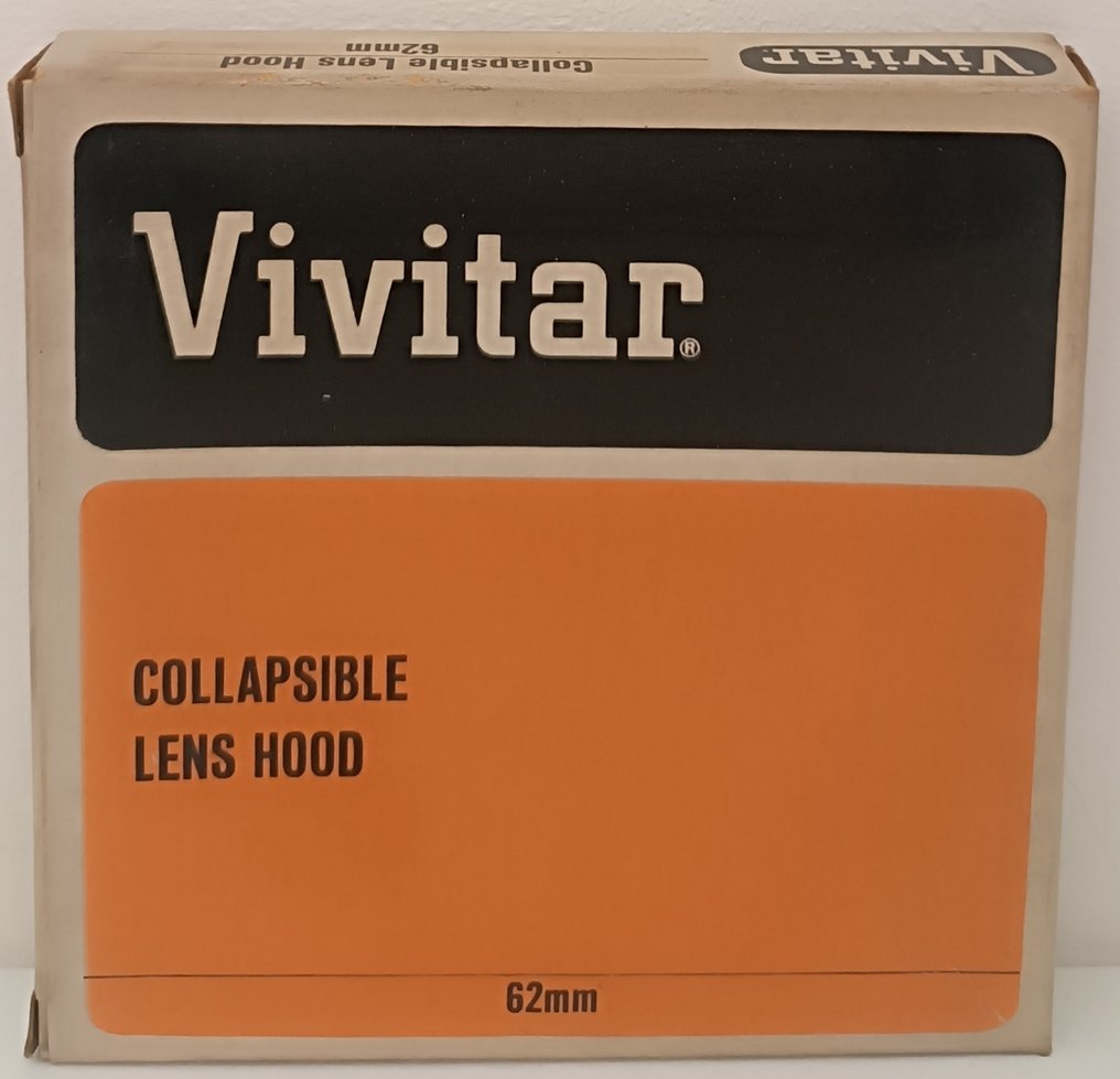 Vivitar, Eumig Collapsible Lens Hood 72mm / 62mm + Release Grip S2, S3, C5, C6. Analoge camera #2.1