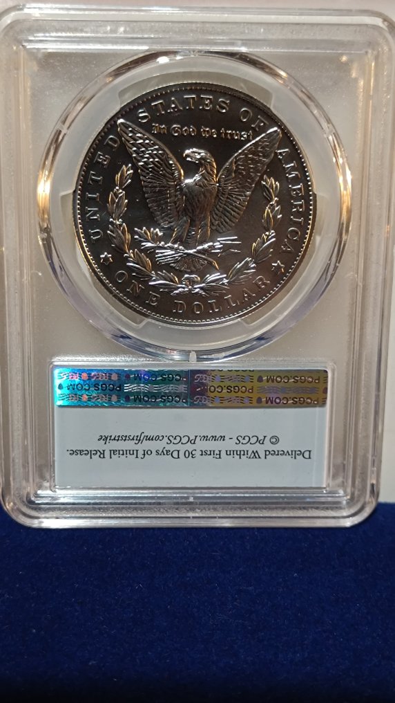 États-Unis. 1 Dollar 2024   Morgan Dollar gradée MS69 par PCGS  (Sans prix de réserve) #1.0