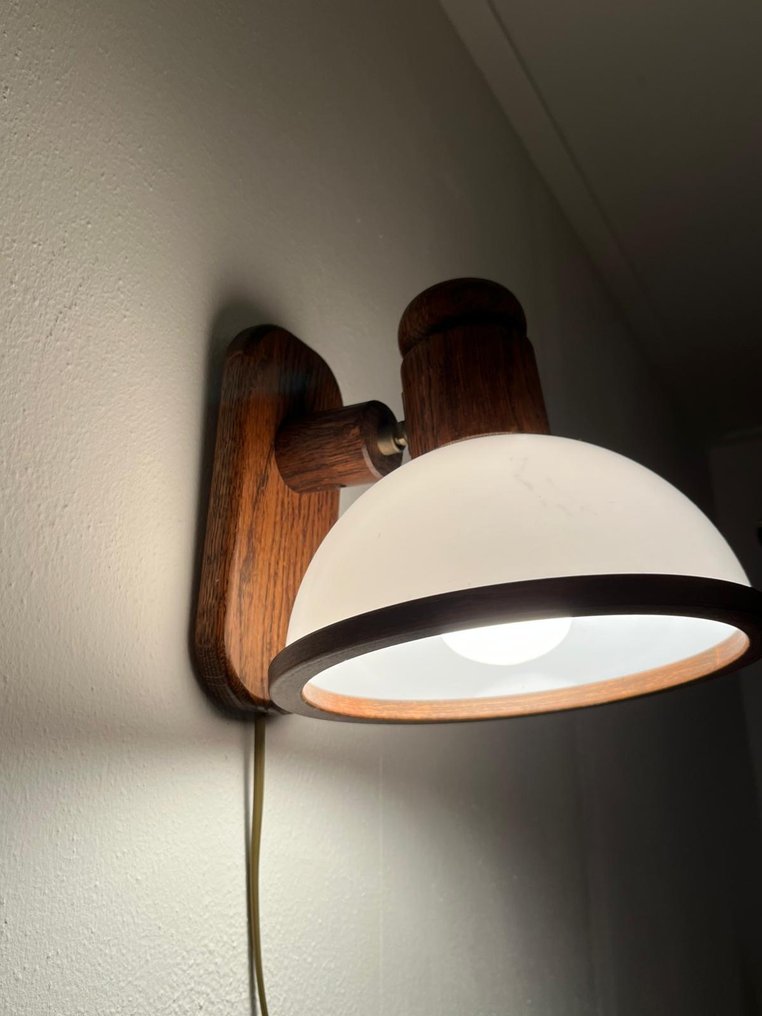 Steinhauer - Væglampe - Træ, Glas #4.3